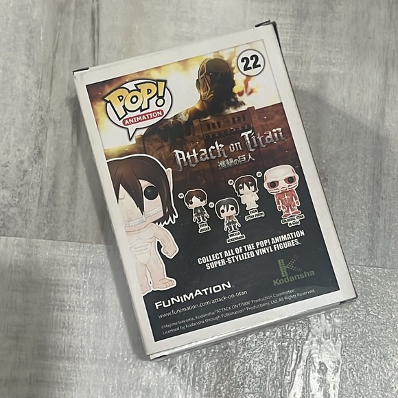 Funko Pop Attack on Titan Eren (Titan Form) Hot Topic Exclusive - Picture 4 of 6